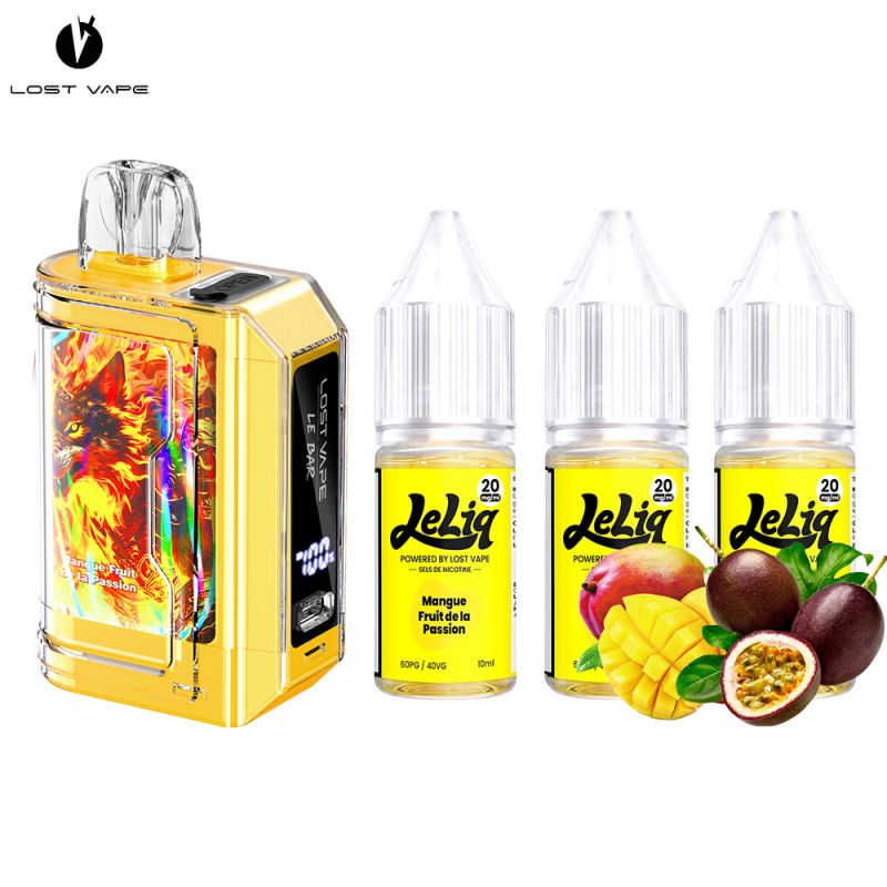 Kit puff Le Bar 45K 3X10ml - Le Bar by Lost Vapemanguepassion