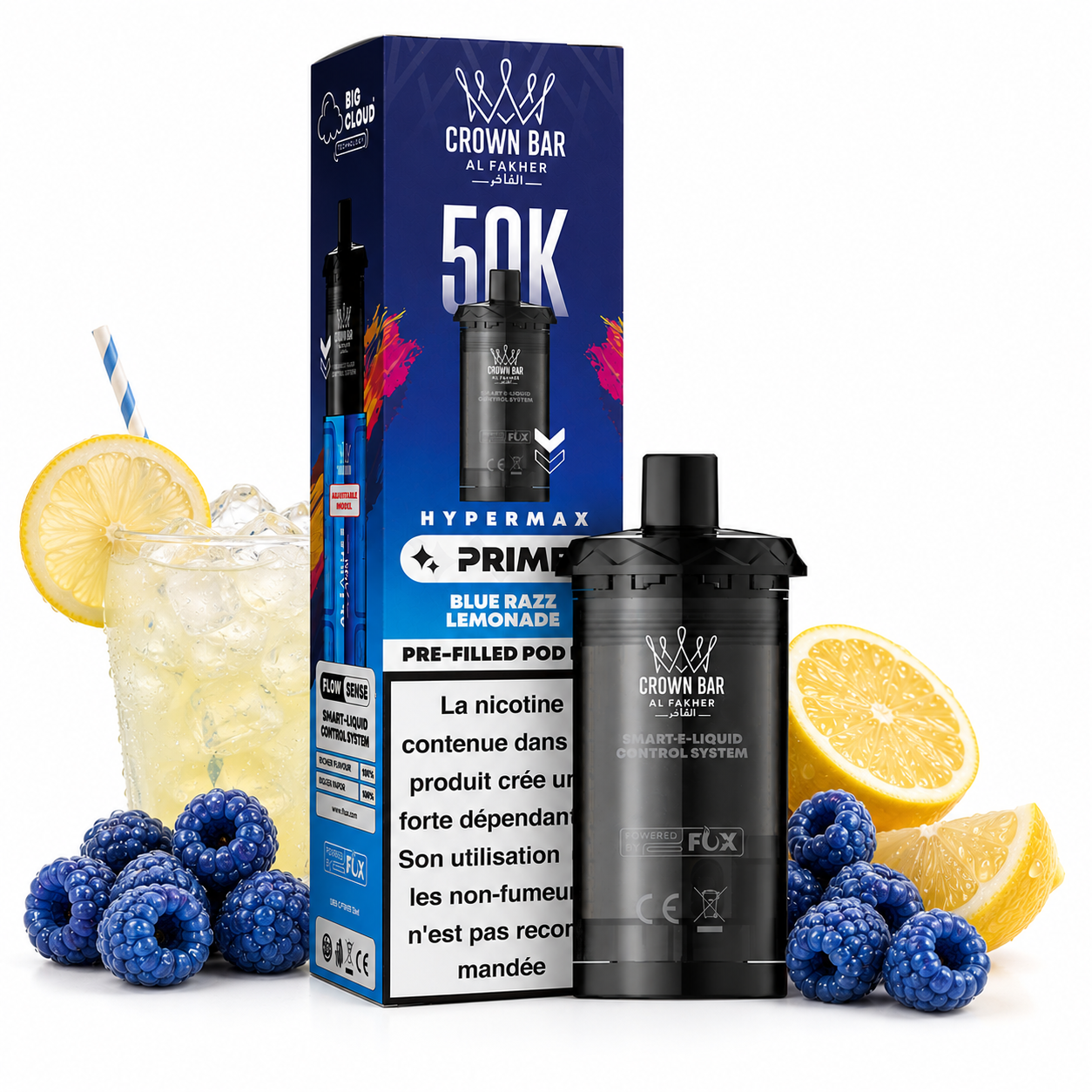 cartouche-hypermax-50k-crown-alfakher-bluerazzlemonade