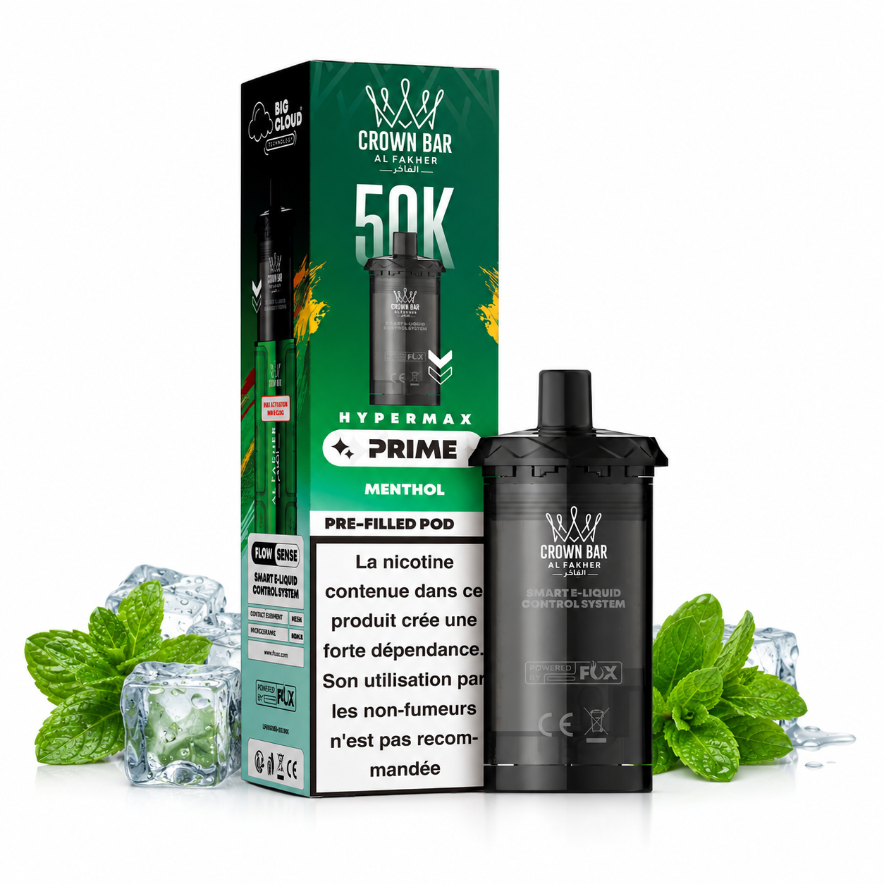cartouche-hypermax-50k-crown-alfakher-menthol