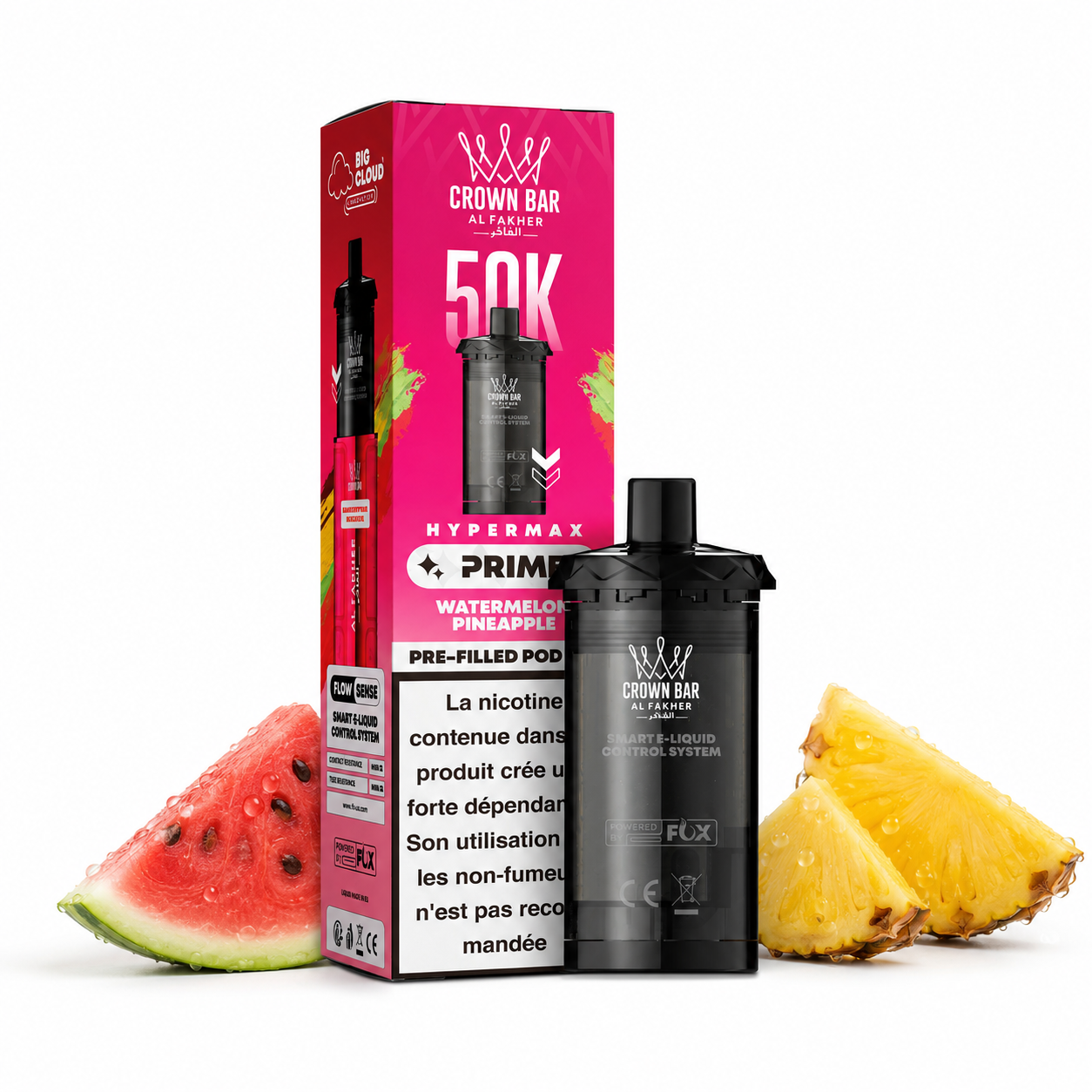 cartouche-hypermax-50k-crown-alfakher-watermelon-pineapple